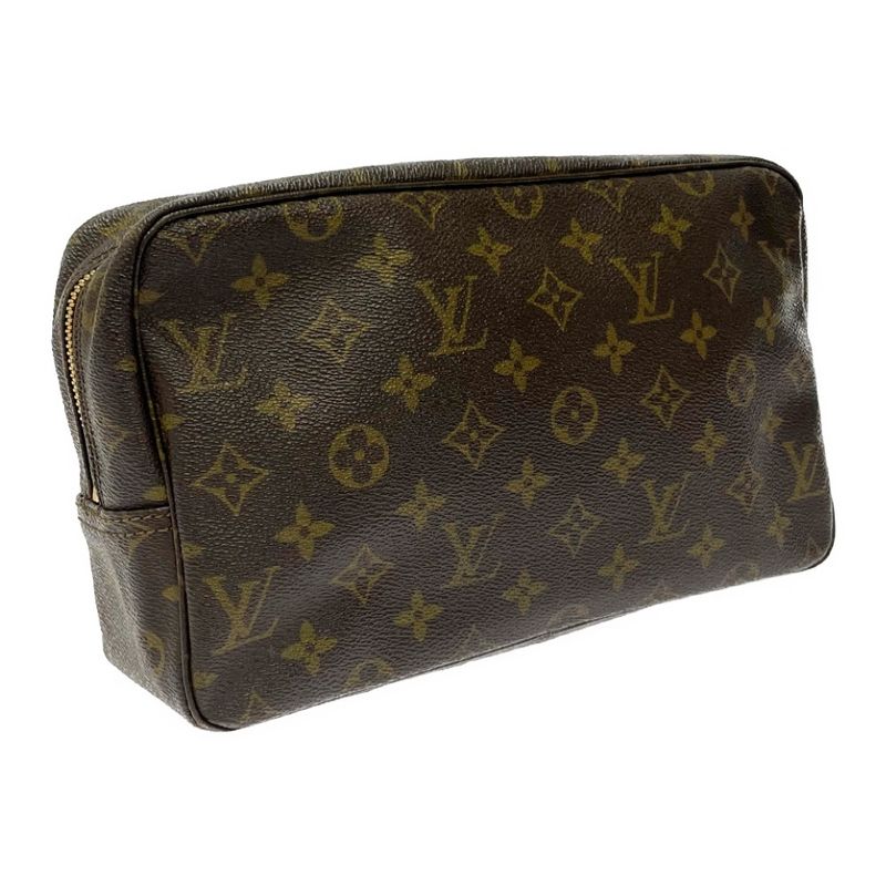 Louis Vuitton M47522 Monogram PVC Trousse Toilette 28 Brown 314846 Second Bag