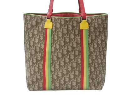 Dior Rasta Line Trotter Tote Bag Beige — view 3