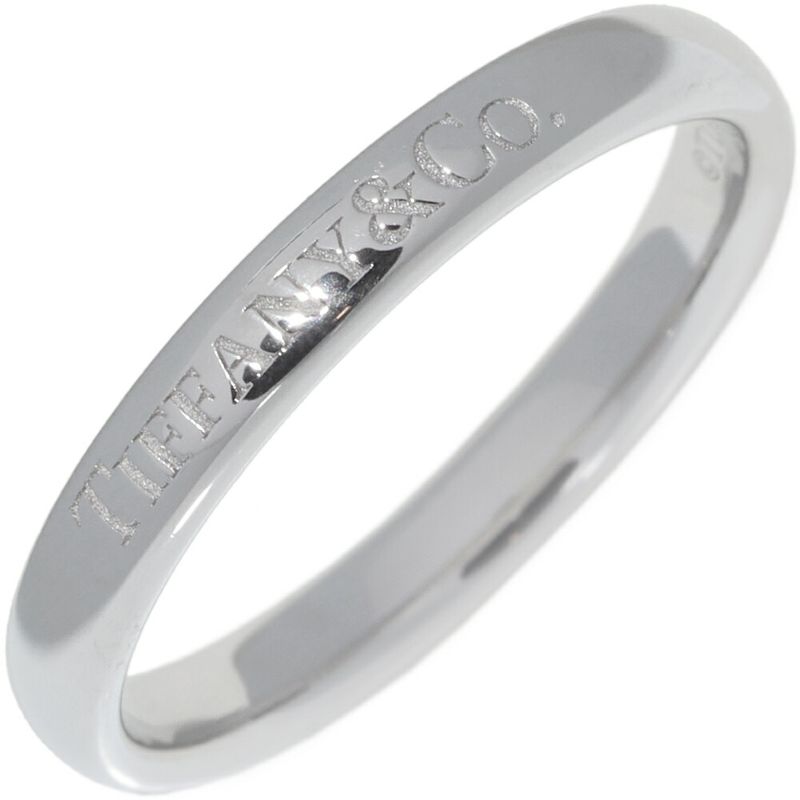 Tiffany & Co Ring Pt950 T&CO Band Ring Width 3mm (012in)