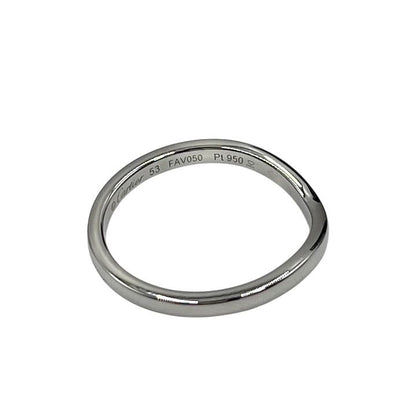 Cartier Ring - Marriage Rings Pt950 #53 Silver