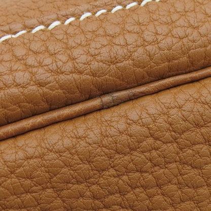 Hermes Tote Bag Garden Party PM Negonda Gold Silver Hardware Brown Sold Goods