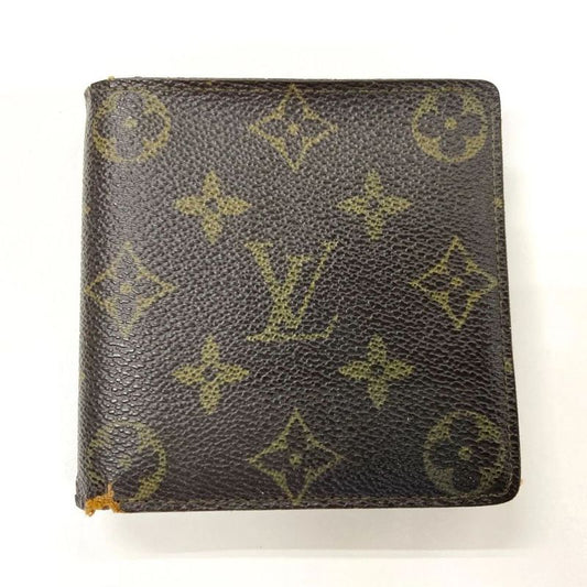Louis Vuitton Monogram Portefeuille Marco Bifold Wallet M61675 Brown Made In