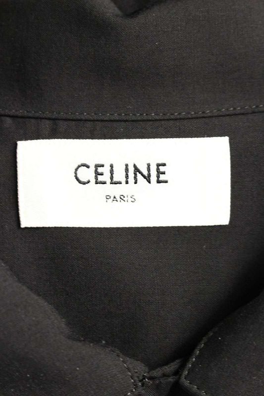 Celine 24SS 2c70b852c Embroidery Hawaiian Short Sleeve Shirt Men's 41