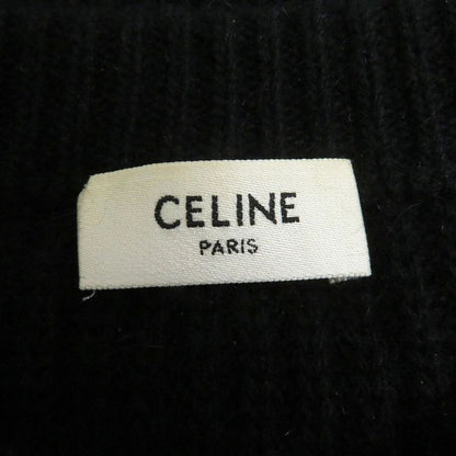 21AW Celine 2a19r205 Logo Patch Wool×angora Oversized Long Sleeve Long Sleeve