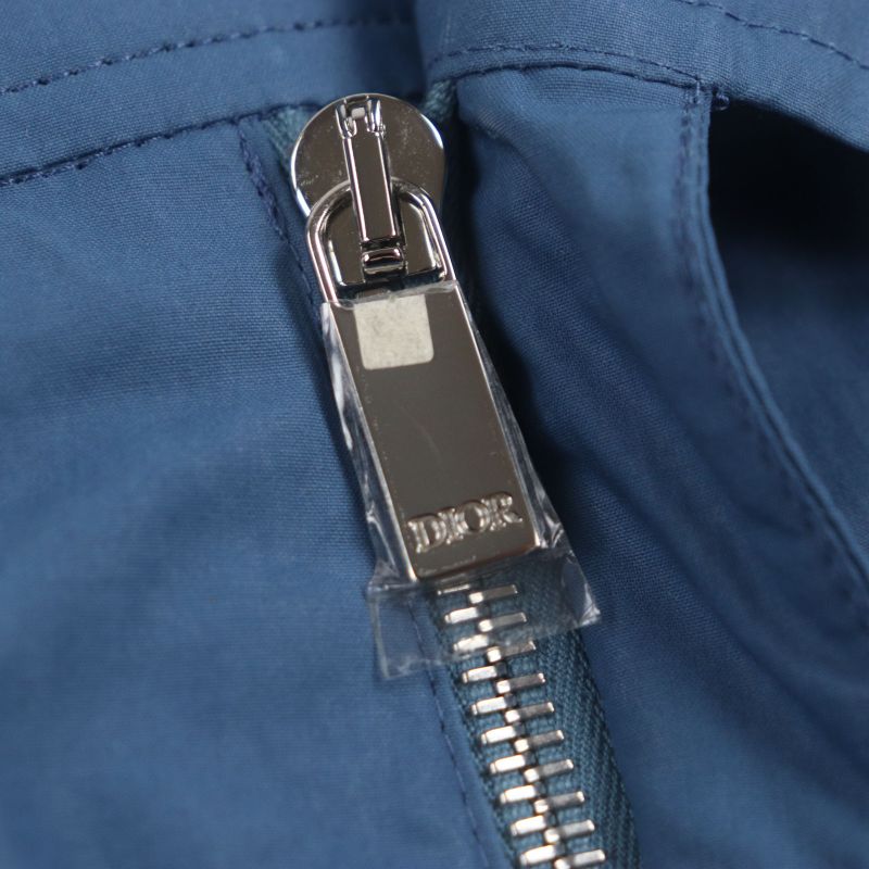  DIOR Homme 293c184a5573 Roller Coaster Buckle Military Cargo Pants Blue 50