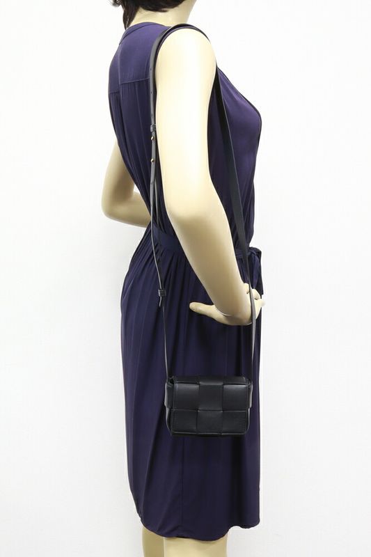 Bottega Veneta Shoulder Bag Pochette Cassette Candy Maxi Intrecciato Lambskin