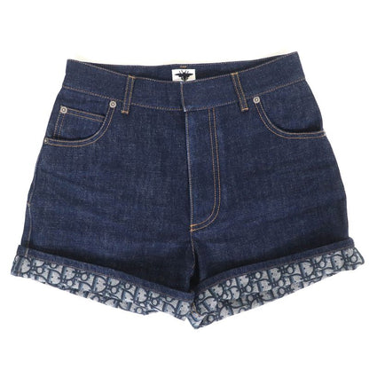 Christian DIOR 25SS 512p44a3426 100% Cotton Lined Oblique Logo Patch Denim