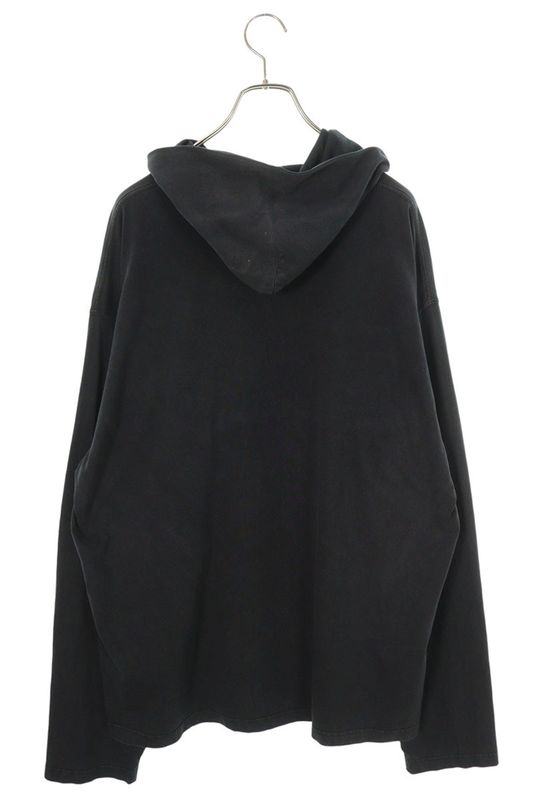 Balenciaga 674685 Tlv89 Used College Logo Print Hoodie Men's 4