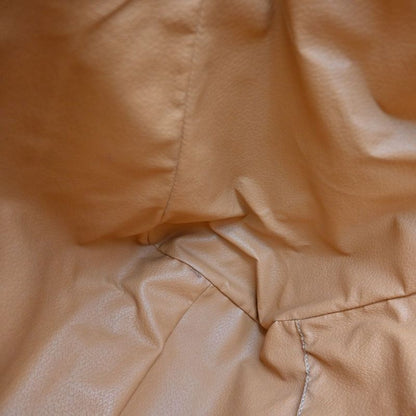 Celine Tote Macadam Shoulder Bag Beige Leather 33ka787