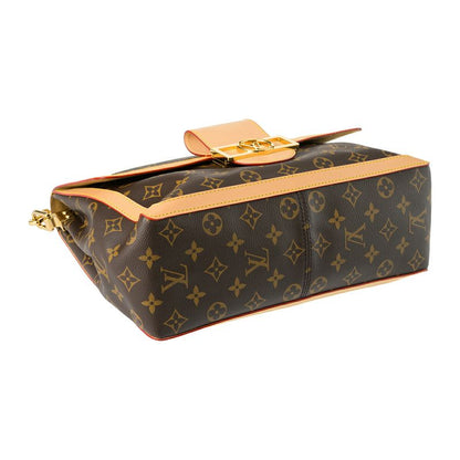 Louis Vuitton Handbag Dauphine Soft GM Brown