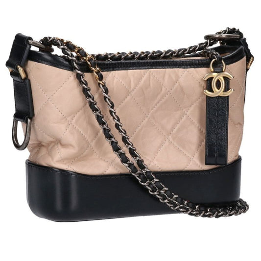 Chanel Gabrielle De Chanel Calfskin Small Hobo Shoulder Bag Women