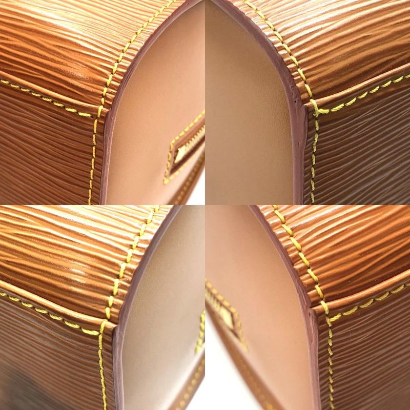 Louis Vuiiton Louis Vuitton Epi Pont Neuf M5205 LV Logo Handbag Leather