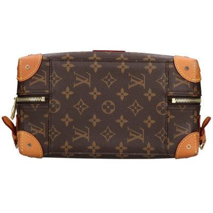 Louis Vuitton M44752 Soft Trunk Backpack Monogram Leather Backpack Men PM