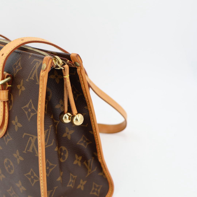 Louis Vuitton Monogram Popincourt O One Shoulder Tote Bag M40007 Brown PVC