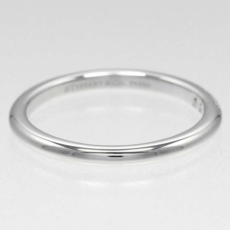 Tiffany & Co Forever Wedding Classic Band 2mm (0.08in) Model Pt950platinum X 3P