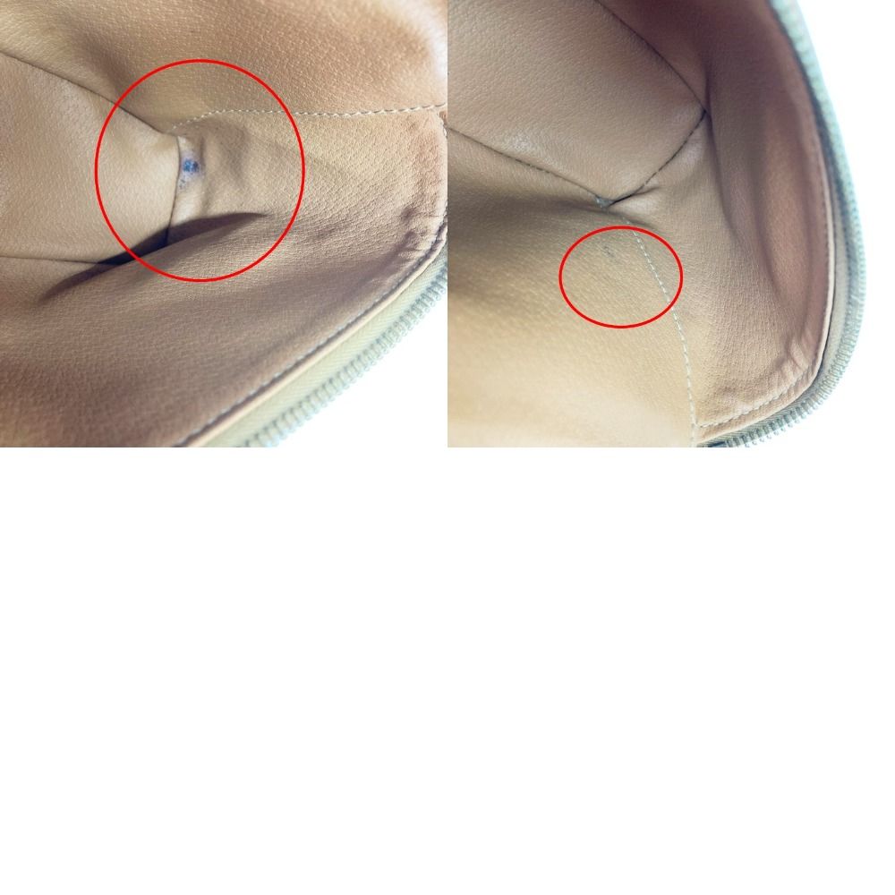 Celine Vanity Bag Macadam Pattern Dm96 Brown Vintage Delivery As Is