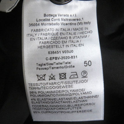 Bottega Veneta 20AW 636451 3B Single Tailored Jacket Coat Black