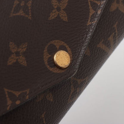 Louis Vuitton Monogram Portefeuille-sarah Long Wallet M62235 Brown × Rose