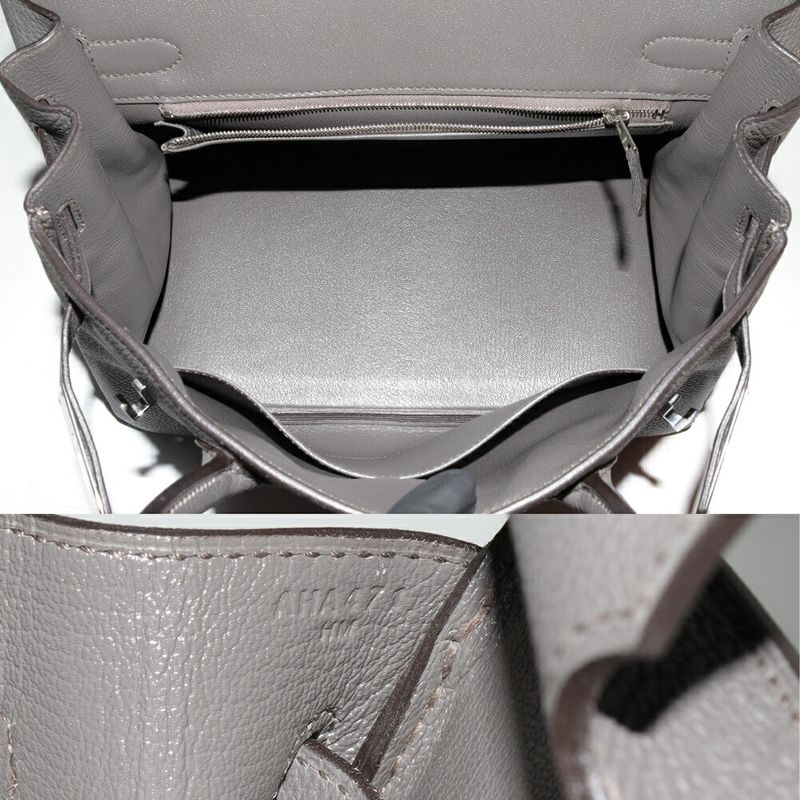 Hermes Handbag Birkin 30 Togo Ethan Silver Hardware