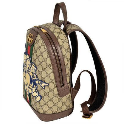 Gucci The Three Little Pigs Backpack GG Supreme Canvas 552884