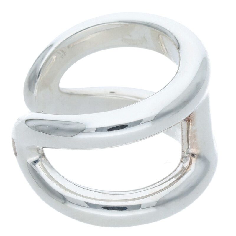 Hermes Osmose GM Osmose GM Silver Ring Men's 54 13