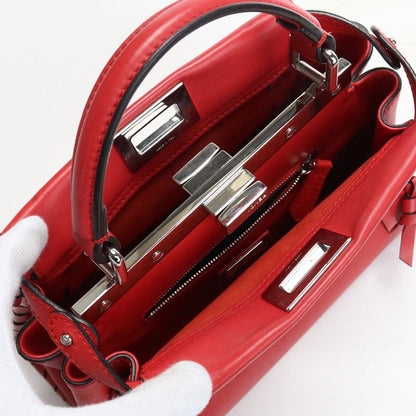 Fendi Peekaboo Mini 8bn244 A312 R0y77 Handbag Leather Women