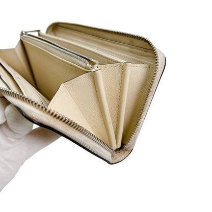 Louis Vuitton M61868 Monogram Mahina Round Zipper Zippy Wallet Long Wallet