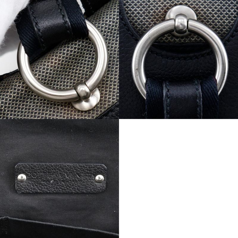 Bottega Veneta Bottega Veneta Canvas And Leather Gray/black Women's Tote Bag