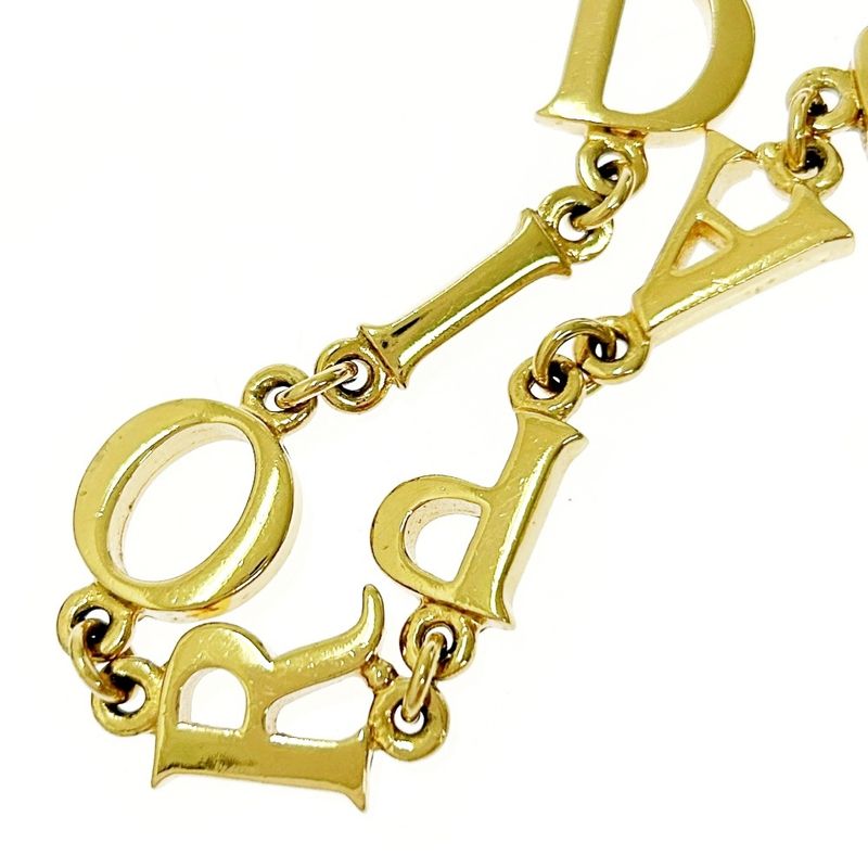 Christian Dior GP Dior Paris Logo Bracelet Gold 426164 Bracelet