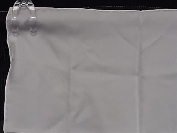 Saint Laurent 100% Silk Scarf Handkerchief Women Men White Fa1150