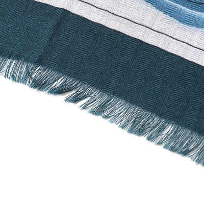 Hermes H693245t Rectangle Imprimeur Flou Ample Flou Cashmere Silk Guris