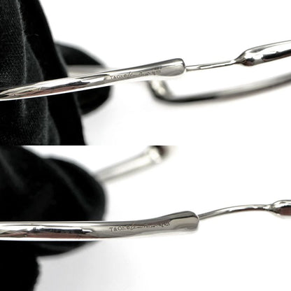 Tiffany & Co Earrings Open Heart Large Elsaperetti Ag925 Silver Jewelry