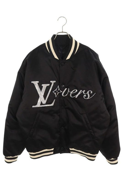 Louis Vuitton 24SS Rm241 GPD Hqb71e Embroidered Nylon Baseball Blouson Men's 52
