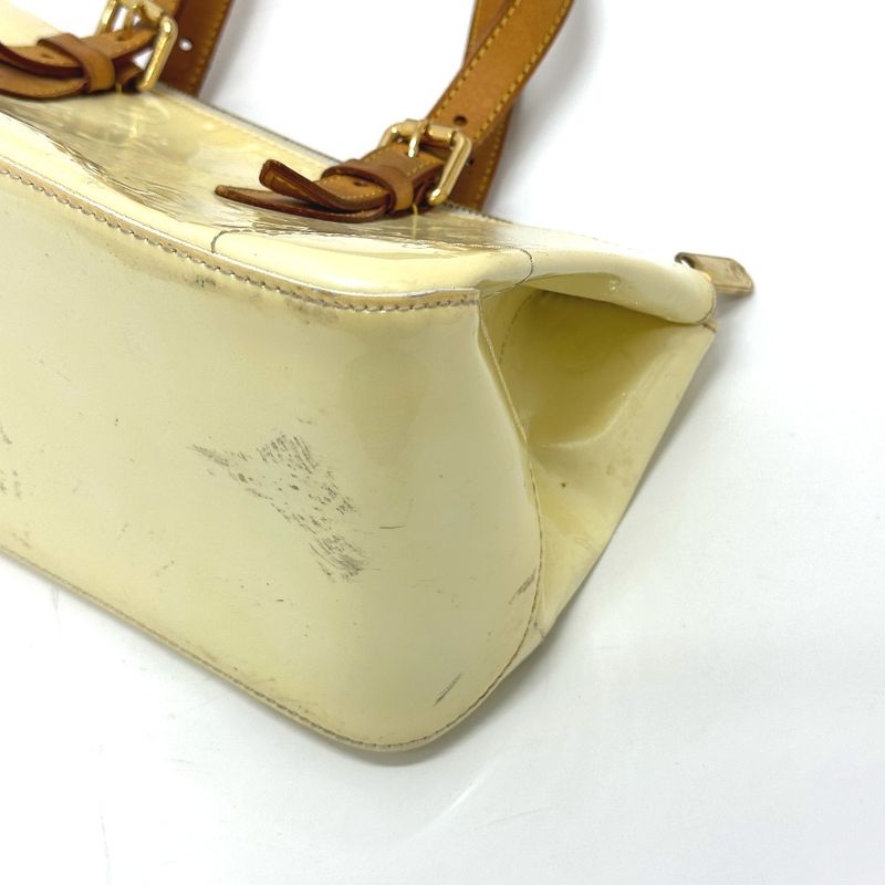 Louis Vuitton Handbag Rosewood Avenue M93508 Monogram Vernis Canvas Pe Lou White