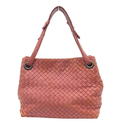 Bottega Veneta Intrecciato Small Garda Hand Tote Bag Lamb Leather Pink Ladies