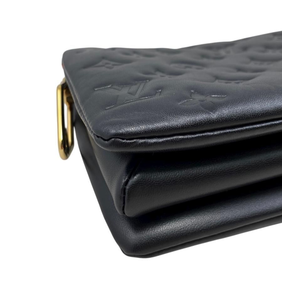 Louis Vuitton Handbag Shoulder Bag Coussin BB M21259 Monogram Lamb Leather Noir