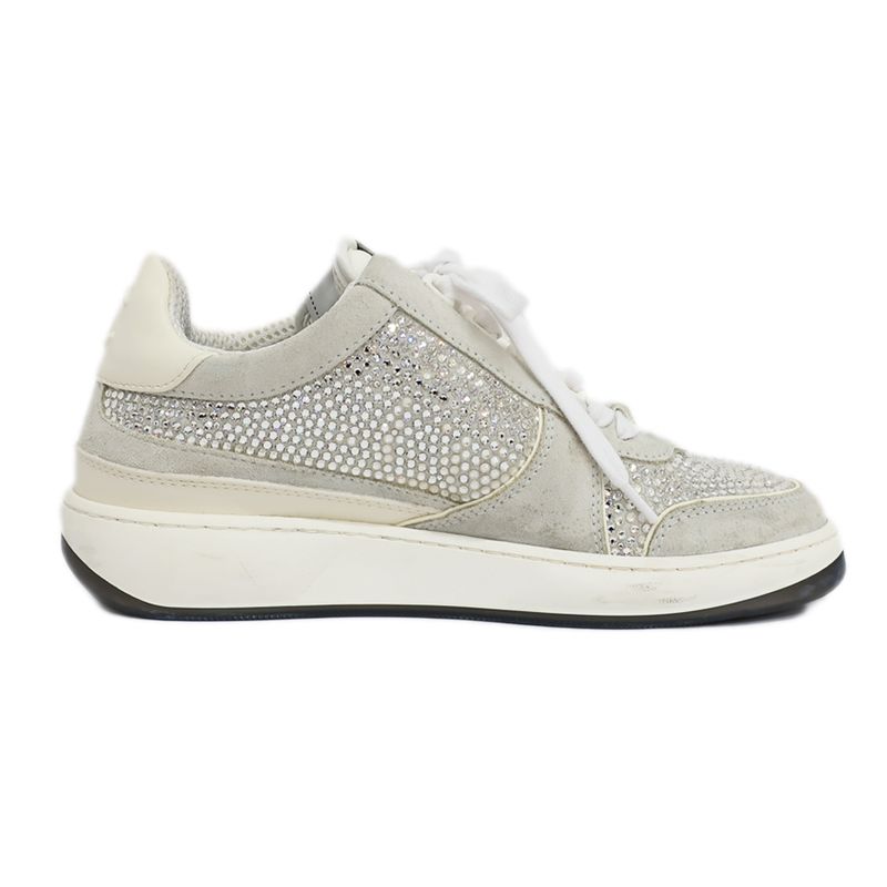 Chanel Sneakers Sequins White Size 36 Approx 23.0cm (9.06in) Coco