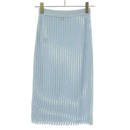Bottega Veneta 23aw Skirt 753755 V33h0 Blue S