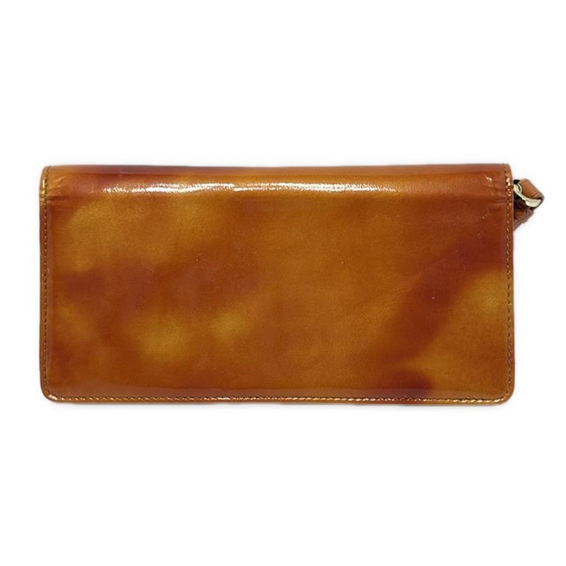 Bvlgari Sotirio Bulgari Brown Leather Clutch Bag