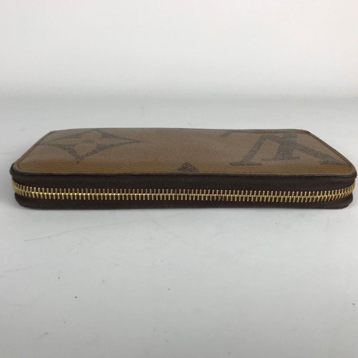 Louis Vuitton Monogram Giant Reverse Zippy Wallet M69353 Brown