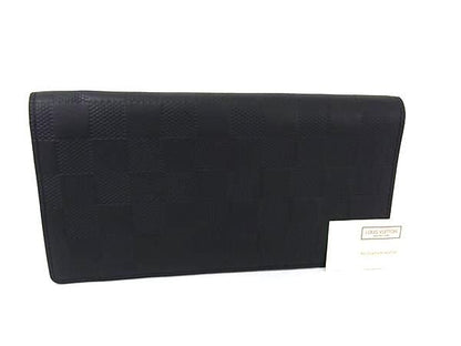 Louis Vuitton N63010 Damier Infini Portefeuille Blazer Foldable Long Wallet