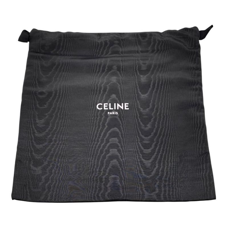 Celine Clutch Bag Telepathy Love Leather Logo Mouth Eye Red White Gold Hardware