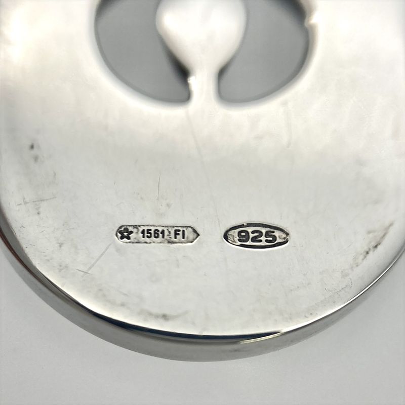 Gucci 8 Eight Plate Pendant Top Sv925 77g Silver Unisex