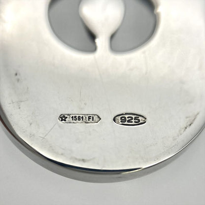 Gucci 8 Eight Plate Pendant Top Sv925 77g Silver Unisex