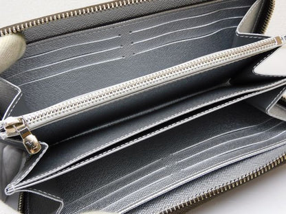 Louis Vuitton Zippy Wallet - M27029 New Monogram Silver Round Zipper Long