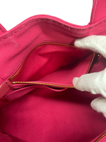 Prada Canapa Tote Tote Bag Shoulder Bag 2WAY Bag Pink Preowned