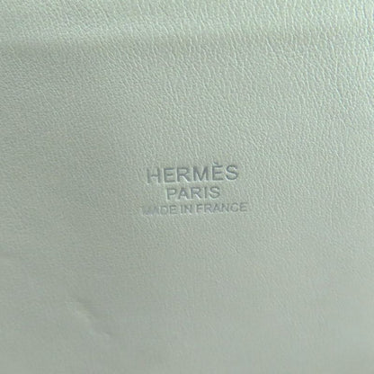 Hermes Bolide 31 Pearl Grey Taurillon Clemence Silver Hardware Handbag With