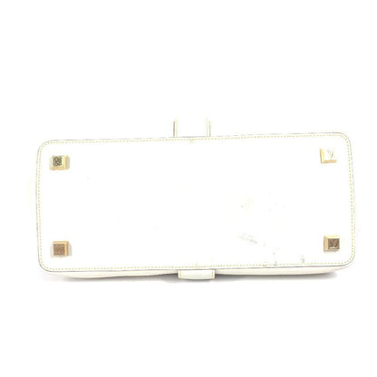 Louis Vuitton Handbag Angenieux PM M91811 Suhari Leather White