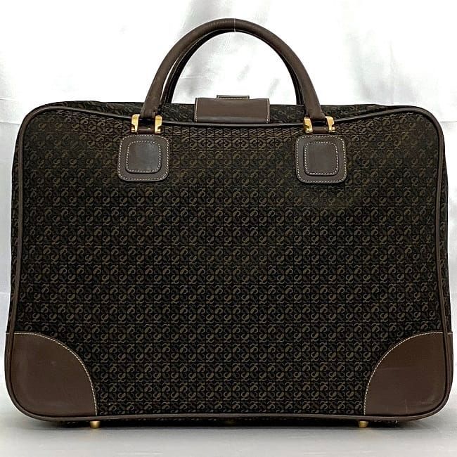 Loewe Boston Bag Ec21905 Brown Anagram