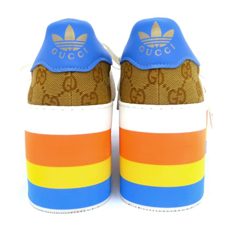 Gucci Adidas Collaboration Sneakers - Thick Sole Gazelle 707873